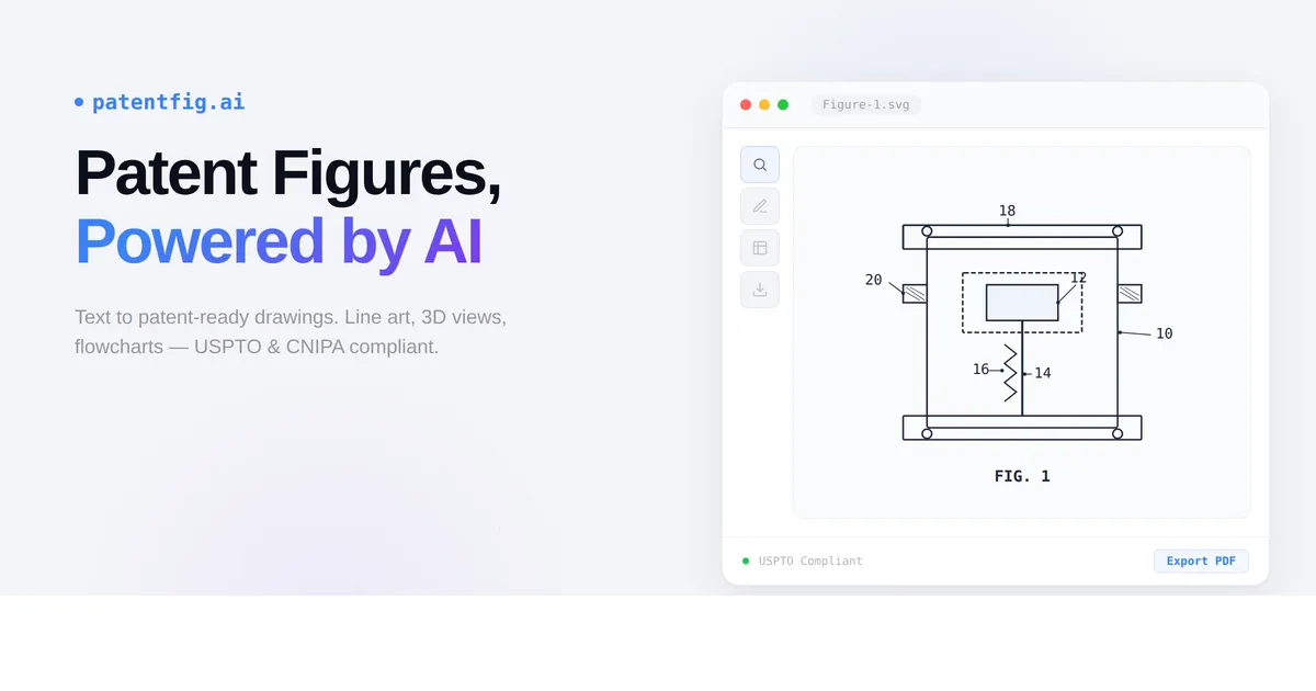 PatentFig - AI Patent Figure Generation